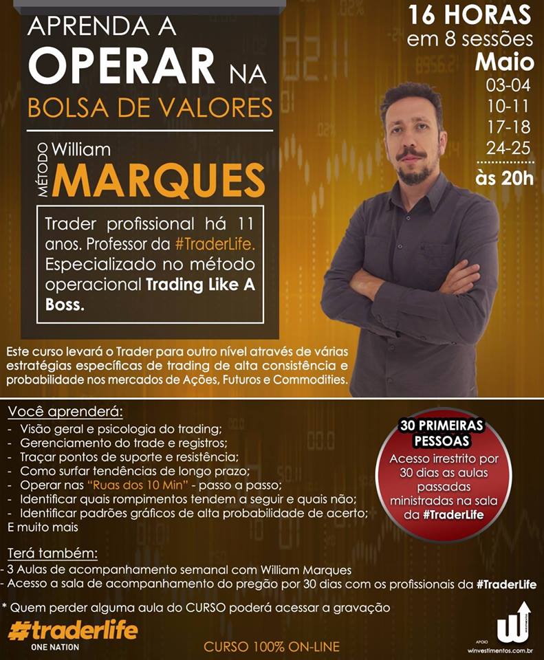 William Marques - Aprenda a Operar na Bolsa de Valores - Método William Marques (TraderLife)